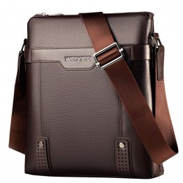 Men’s leather casual messenger crossbody affordable bag 