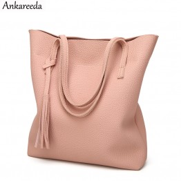 Women’s tassel tote leather extra soft multi-color high quality handle shoulder handbag