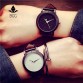 Women’s leather strap cute starry sky dial background water resistant watch