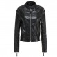 FTLZZ European Style O Neck PU Leather Jacket New Fashion Motorcycle Leather Outwear Women Slim Biker Coat Basic Streetwear32615433960