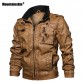 Mountainskin 7XL Men&#39;s PU Jacket Leather Coat Autumn Slim Fit Faux Leather Motorcycle Jackets Male Coats Brand Clothing SA59132908776226