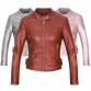New 2018 Women's Winter Autumn Brown bomber motorcycle Leather jackets women 5 color brand jacket jaqueta de couro Women coat