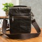 Men’s 100% genuine leather shoulder messenger bag