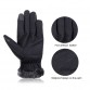 Men’s Thick Leather Touchscreen and Winter Gloves 