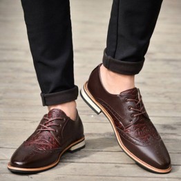 Stylish Embossing and Engraving Design Casual Shoes For Men