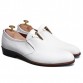 Trendy Metal and Solid Color Design Formal Shoes For Men466471